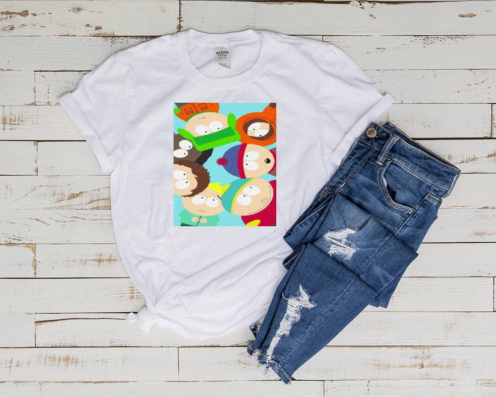 south park   shirt , animated cartoon,90s t shirt , southpark merch gifts
