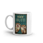 nice butt  ,retro black cat ,Black Cat coffee, cat lover Gifts ,gift for cat owner