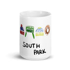 southpark hats  drawing  ,handmade southpark mug,southpark gifts,cartman mug,90s cartoon mug,coffee mug gifts