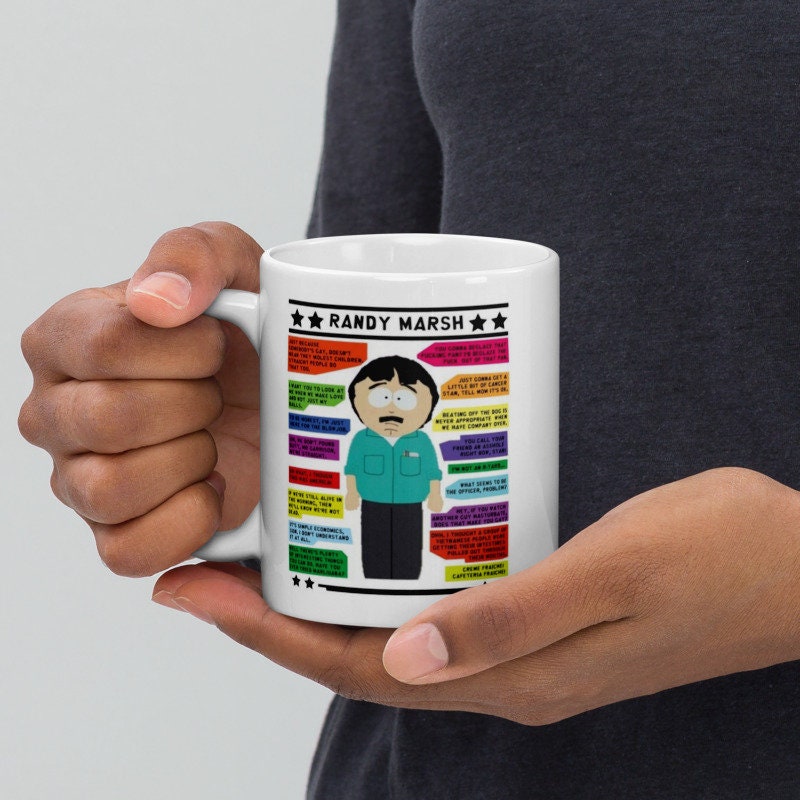 southpark randy marsh  character traits mug