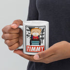 southpark timmy  ,handmade southpark mug,southpark gifts,timmy  mug,90s cartoon mug,ceramic coffee mug