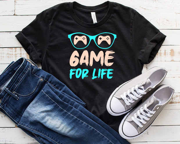 game for life   t shirt .gaming shirt funny perfect gift for gamers