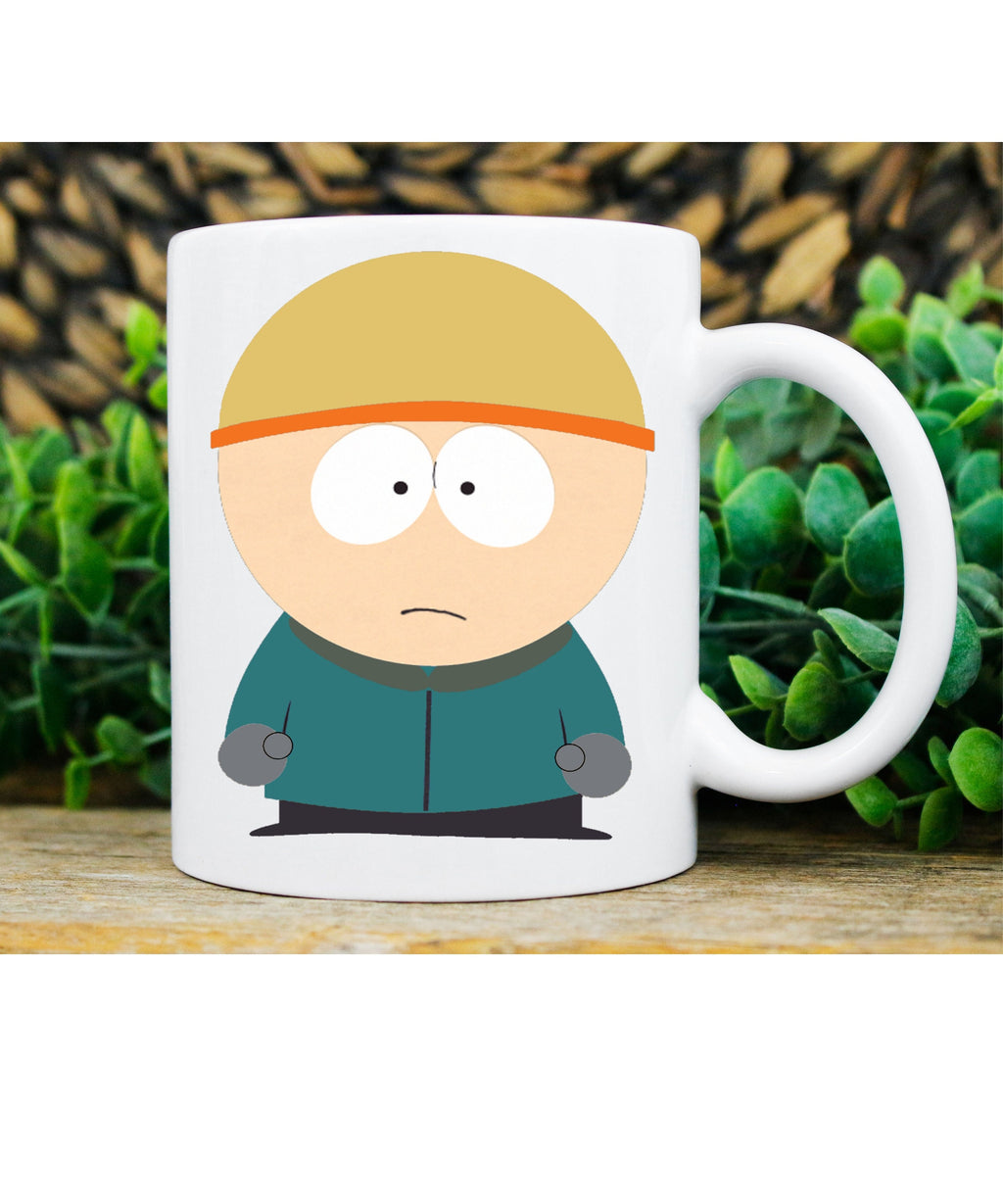 southpark butters ,handmade southpark mug,southpark gifts,butters mug,90s coffee mug,ceramic mug gifts