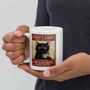 i dont care what day it is i want coffee , black cat drinking coffee,grumpy black cat , black cat mug  ,,Black Cat coffee, cat lover Gifts