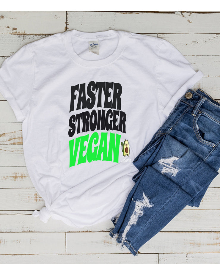 faster stronger vegan shirt  ,Veganism Plant Based Diet shirt  for vegan lovers, vegan shirt  , vegan apparel ,gifts for vegans