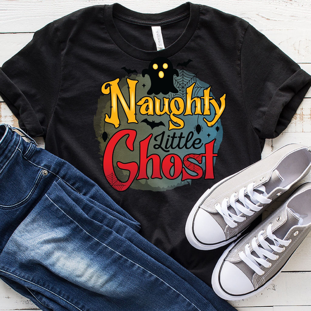 naughty little ghost Shirt,Halloween Shirt, naughty ghost  Tshirt, Funny Halloween Shirt ,Halloween Tee Halloween Gift,
