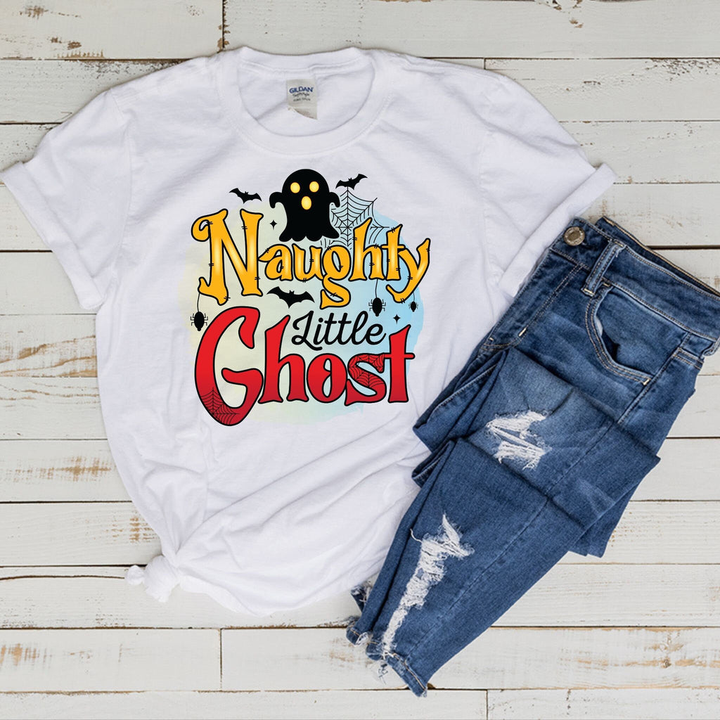 naughty little ghost Shirt,Halloween Shirt, naughty ghost  Tshirt, Funny Halloween Shirt ,Halloween Tee Halloween Gift,