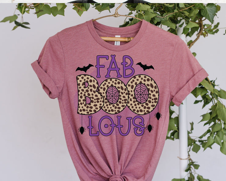 fab Boo Lous Shirt, Fabulous Shirt,Boo Shirt, Halloween Shirt, Halloween Costumes, funny Halloween Tee,halloween leopard print shirt