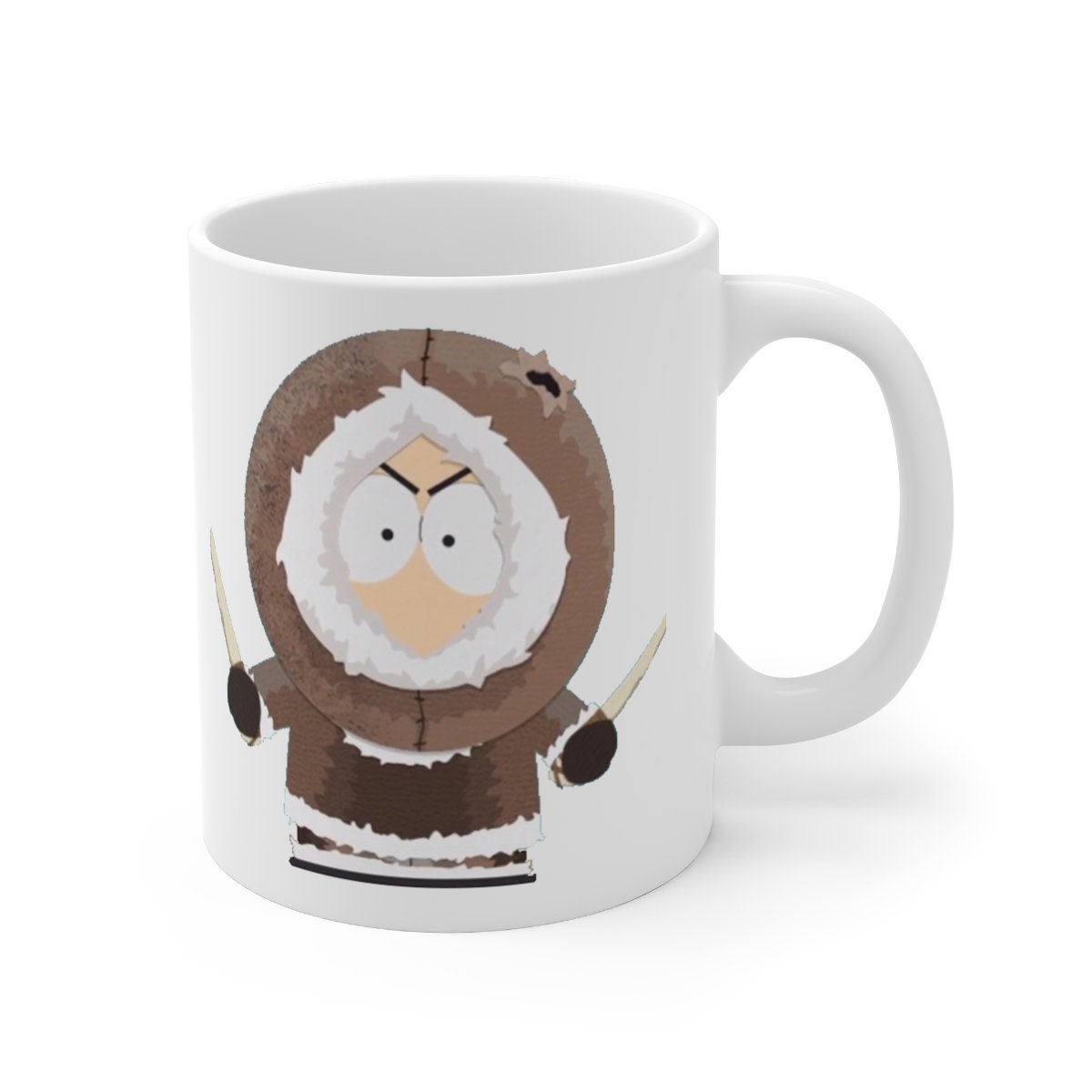 kenny mccormick in snow suit  southpark ,   kenny  mug , southpark mug , animated cartoon,90s mug ,gift for fans of southpark