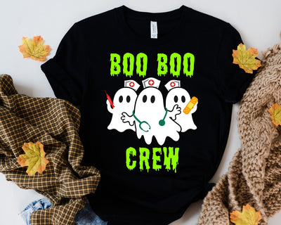 Boo Boo Crew Shirt, Halloween Nurse Shirts, Boo Crew Shirt, ghost  Nurse Shirt, Funny Nurse Shirt, Nurse Gift,