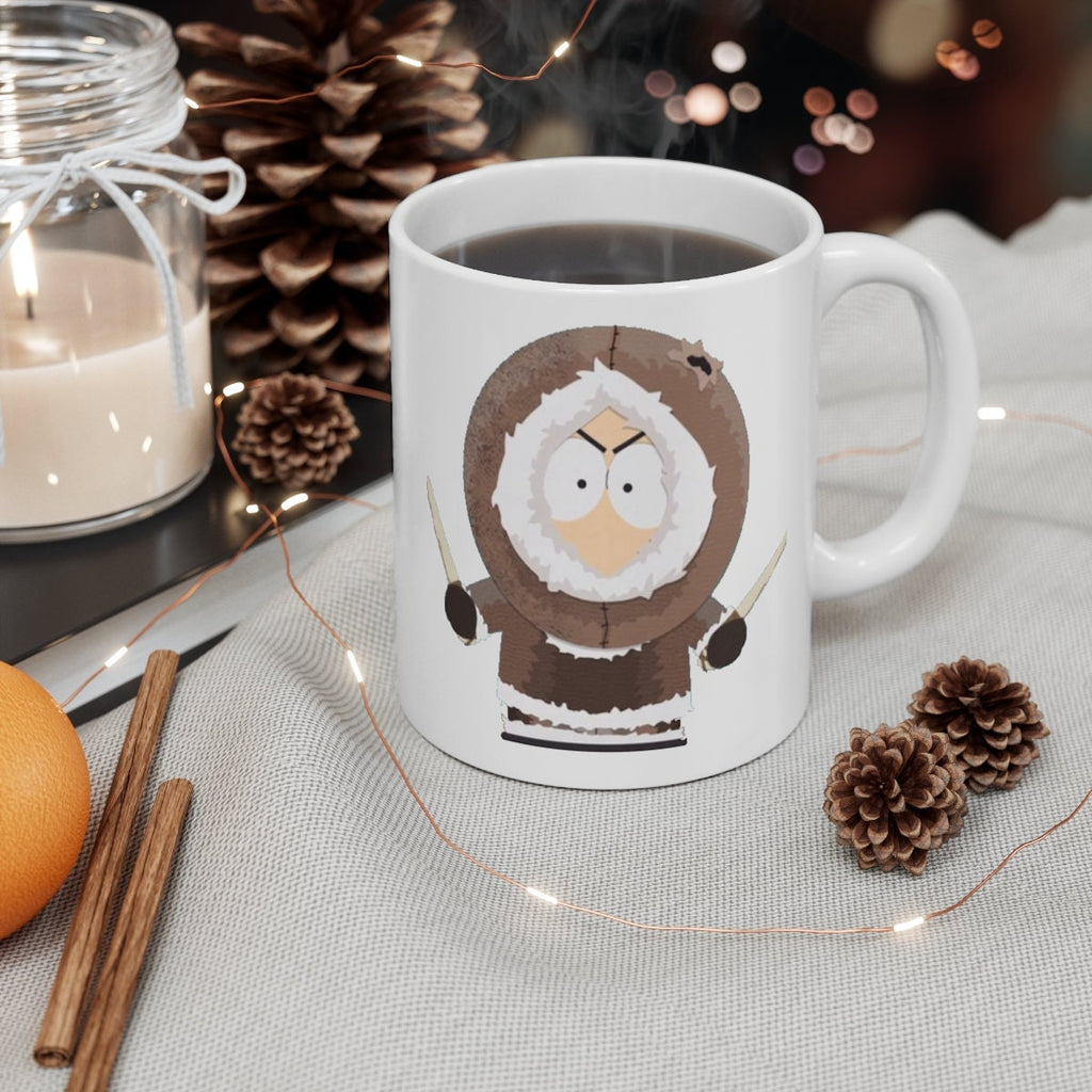 kenny mccormick in snow suit  southpark ,   kenny  mug , southpark mug , animated cartoon,90s mug ,gift for fans of southpark
