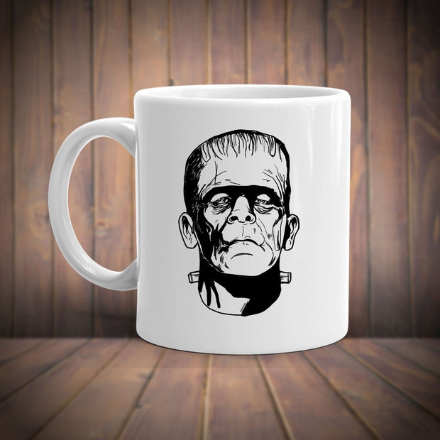 Horror Movie Icons Mug, frankinstein monster Horror Film Movie Mug, Halloween Horror Mug,horror Gift Mug, Birthday 90s  Horror Mug