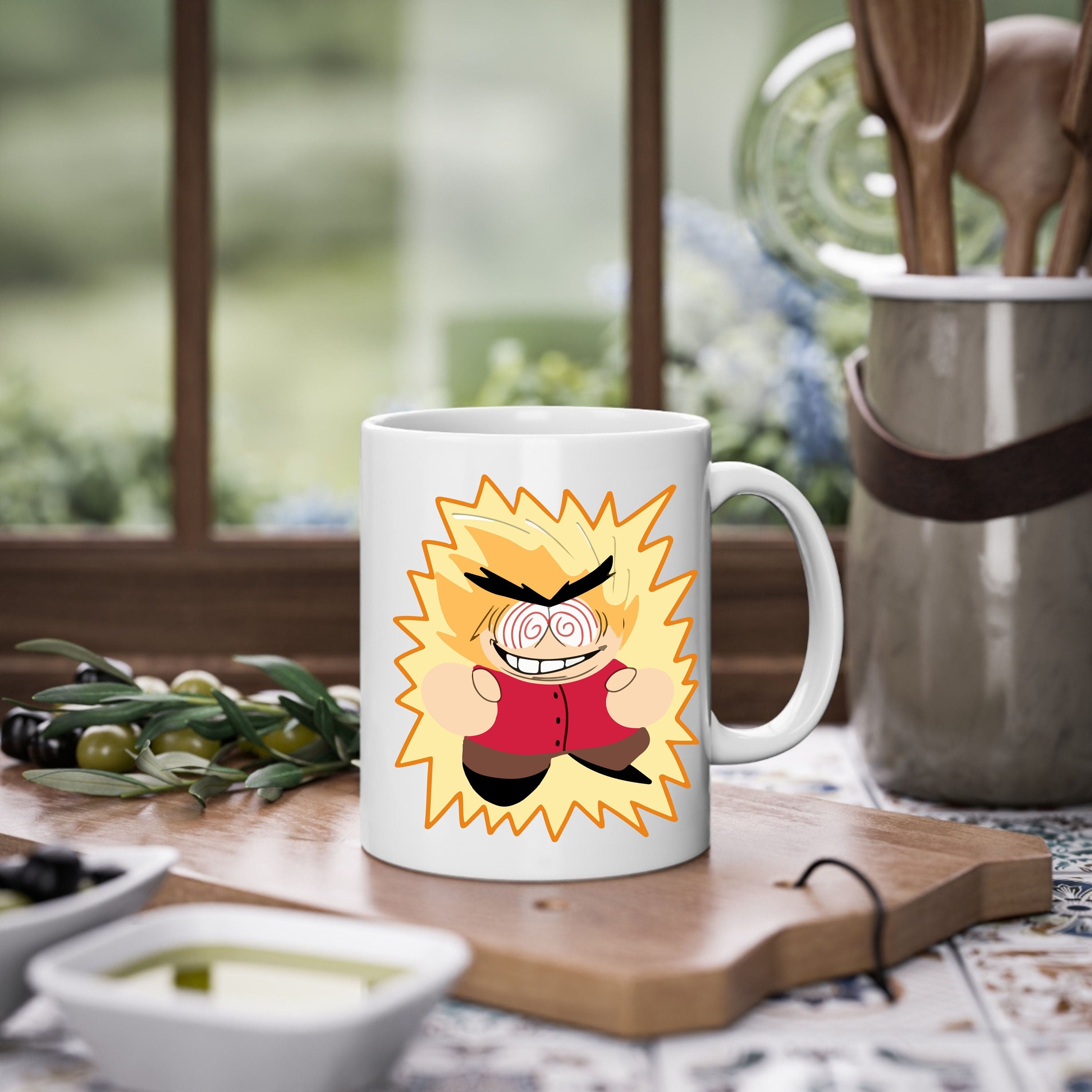 southpark butters ,handmade southpark mug,southpark gifts,cartman mug,90s cartoon mug,coffee mug gifts