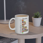 southpark  meme on a boat ,handmade southpark mug,southpark gifts,cartman mug,90s cartoon mug,southpark cup gift