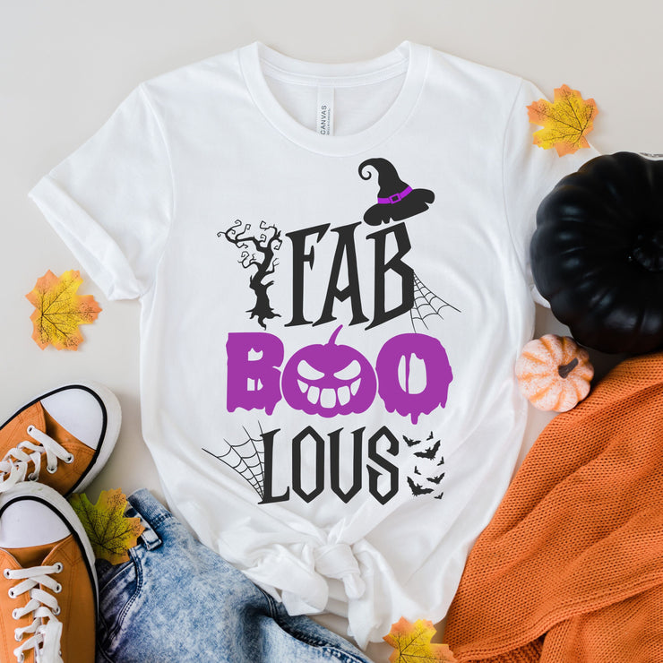 Fab Boo Lous Shirt, Fabulous Shirt,Boo Shirt, Halloween Shirt, Halloween Costumes, Halloween Tees,leopard print