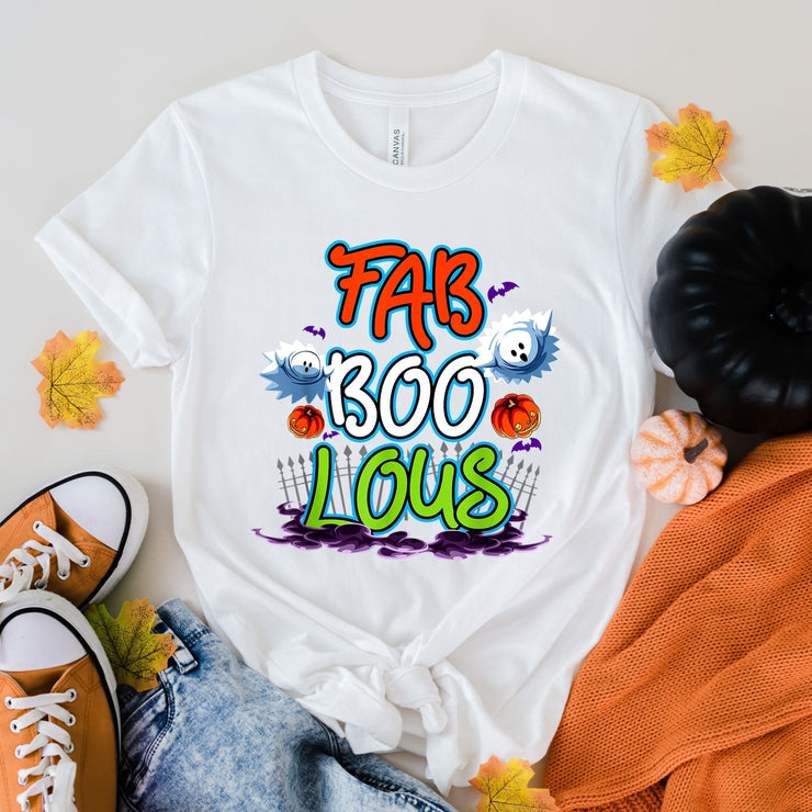 Fabulous Shirt, fab Boo Lous Shirt, Boo Shirt, Halloween Shirt, ghost shirt , halloween Tee,halloween gift