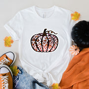 halloween pumpkin  shirt, pumpkin tshirt, unisex t  shirt, leopard/cheetah pumpkin shirt haloween costumehalloween gift een ,