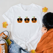 halloween pumpkin  shirt,smiling pumpkin shirt, glowing pumpkin unisex t  shirt,cutest pumpkins in the patch  shirt ,shirt for halloween