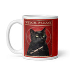 which please black cat coffee  mug  ,retro black cat ,ceramic black cat mug ,Black Cat coffee, cat lover Gifts