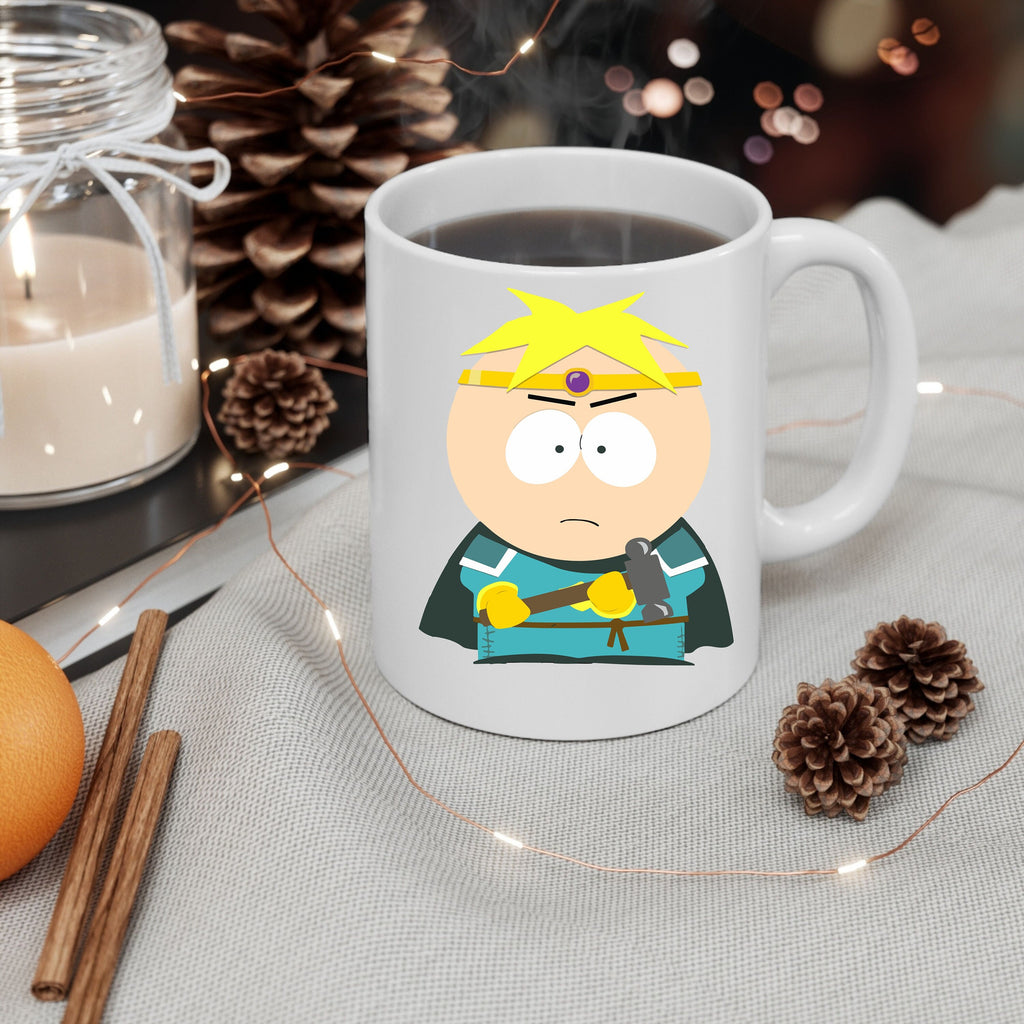 professor chaos mug ,southpark mug ,handmade southpark mug,southpark gifts,butters mug,90s cartoon mug,coffee mug gifts