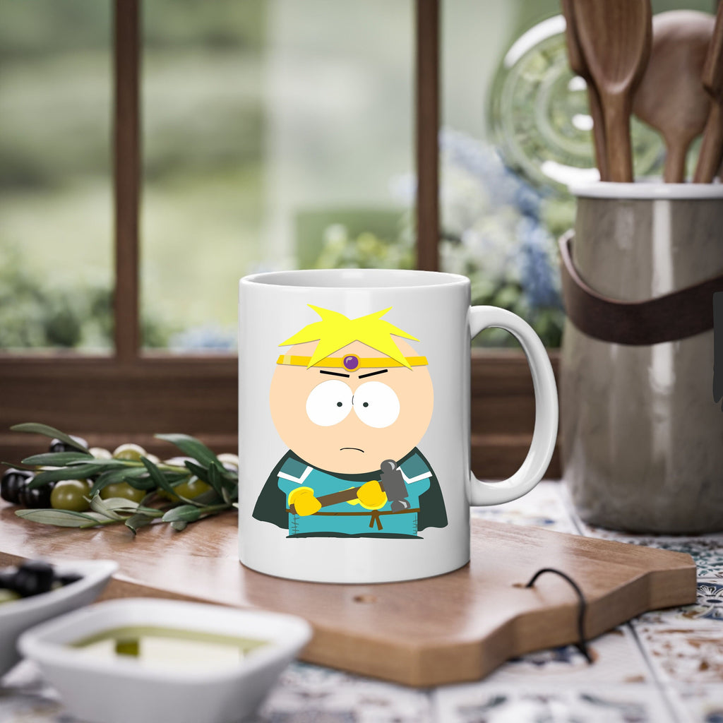 professor chaos mug ,southpark mug ,handmade southpark mug,southpark gifts,butters mug,90s cartoon mug,coffee mug gifts