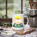 professor chaos mug ,southpark mug ,handmade southpark mug,southpark gifts,butters mug,90s cartoon mug,coffee mug gifts