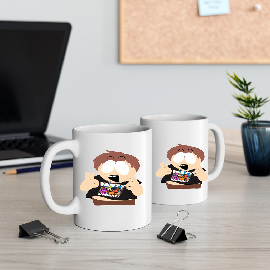 southpark eric cartman party animal  ,handmade southpark mug,southpark gifts,cartman mug,90s cartoon mug,coffee mug gifts
