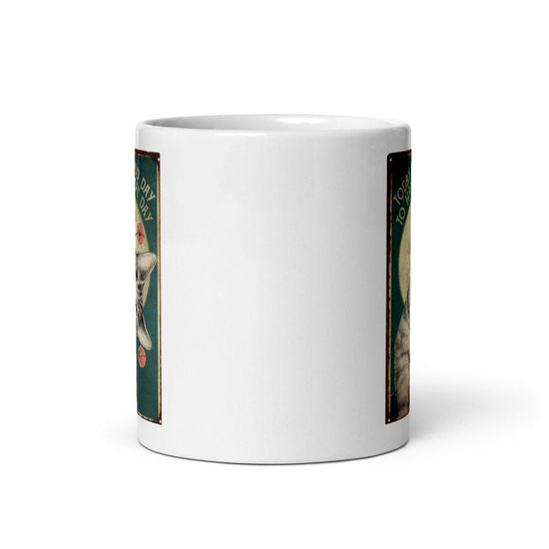 tabby cat 11oz coffee mug ,today is  a good day to have a day tabby Cat coffee, cat lover Gifts ,gift for cat owner