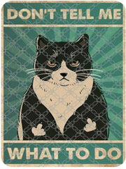 i dont care what time it is i want coffee  cat poster  , Black Cat Wall Art - Black Cat Print -Black Cat Artwork - Home Decor