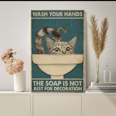 tabby cat poster .tabby cat-poster ,tabby Cat Wall Art - ginger tabby Cat Print -tabby Cat Artwork - Home Decor