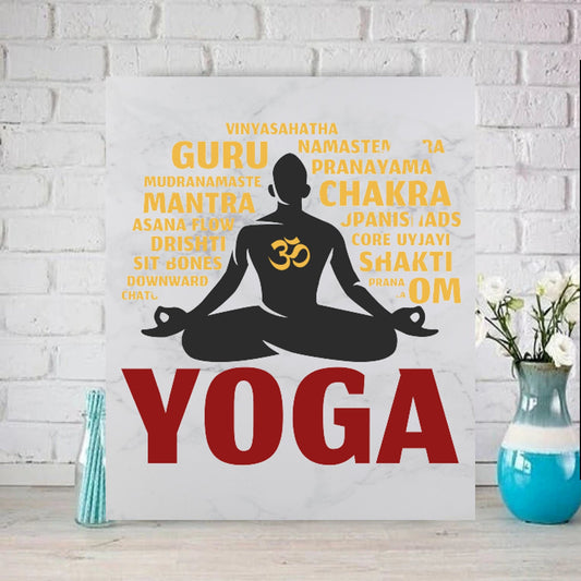 peace love yoga, Yoga gift, yoga wall art , yoga art lovers  , Namaskar, Yoga Print, Gift for yoga teachers,