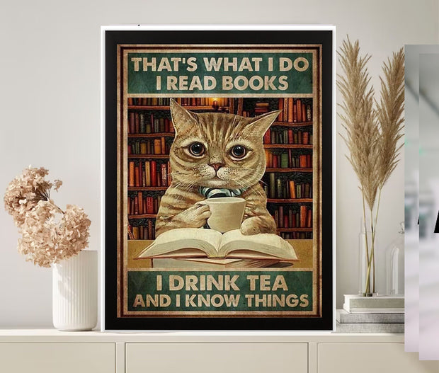 black cat  poster nope not today  , Black Cat Wall Art - Black Cat Print -Black Cat Artwork - Home Decor,gift for cat lovers