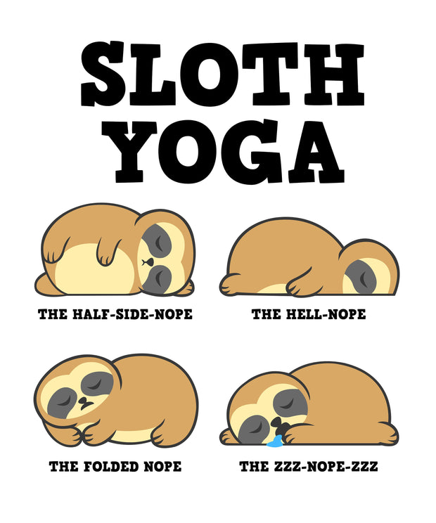 sloth Yoga , Yoga gift, yoga wall art , yoga art lovers  , Namaskar, Yoga Print, Gift for yoga teachers,
