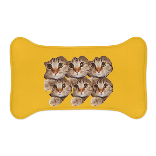 Pet Feeding Mats, Pet Gift, Pet Placemat, Pet Food Bowl Rug, Cat Lover Gift, Dog Lover Gift