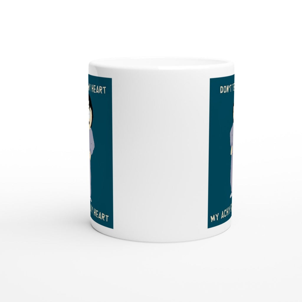 southpark randy marsh mug  , achy breaky heart  ,90s animated cartoon,southpark mug gift,ceramic coffee mug