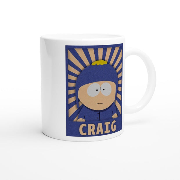 Southpark craig tucker -southpark gifts,handmade southpark mug,southpark gifts