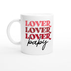 Lover lover baby mug,  ,lover lover retro mug ,valentines coffee mug  , valentines day gift ,gift for girlfriend
