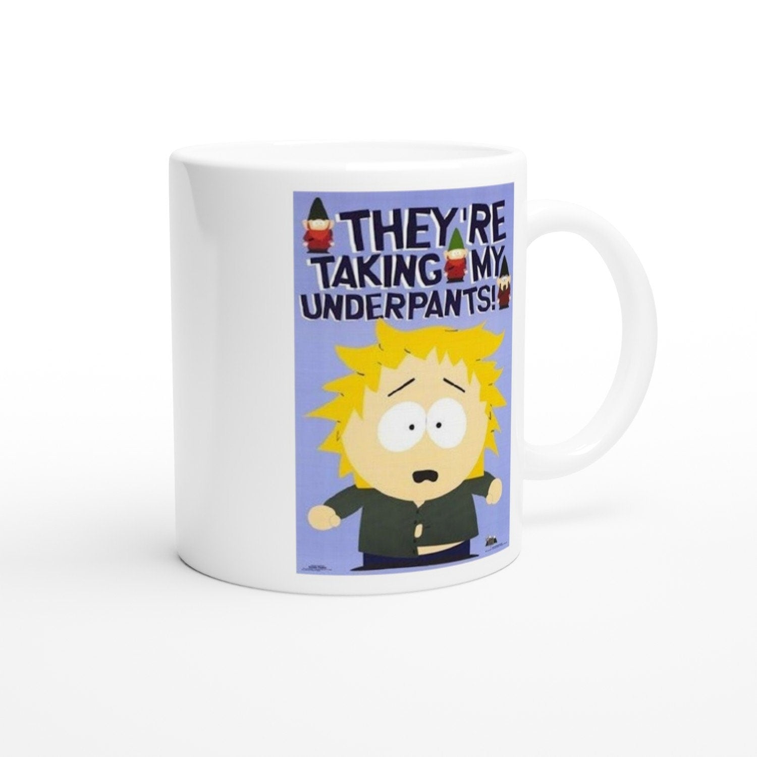 Southpark butters they taking my underpants respect my authoriath,handmade southpark mug,southpark gifts,cartman mug,90s cartoon