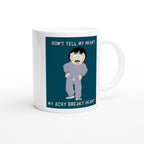 southpark randy marsh mug  , achy breaky heart  ,90s animated cartoon,southpark mug gift,ceramic coffee mug