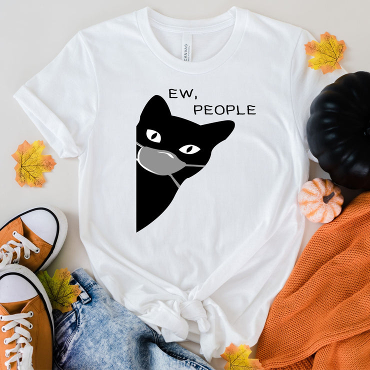 ew people black cat   shirt  ,retro black cat shirt  ,cat lover Gifts ,gift for cat owner