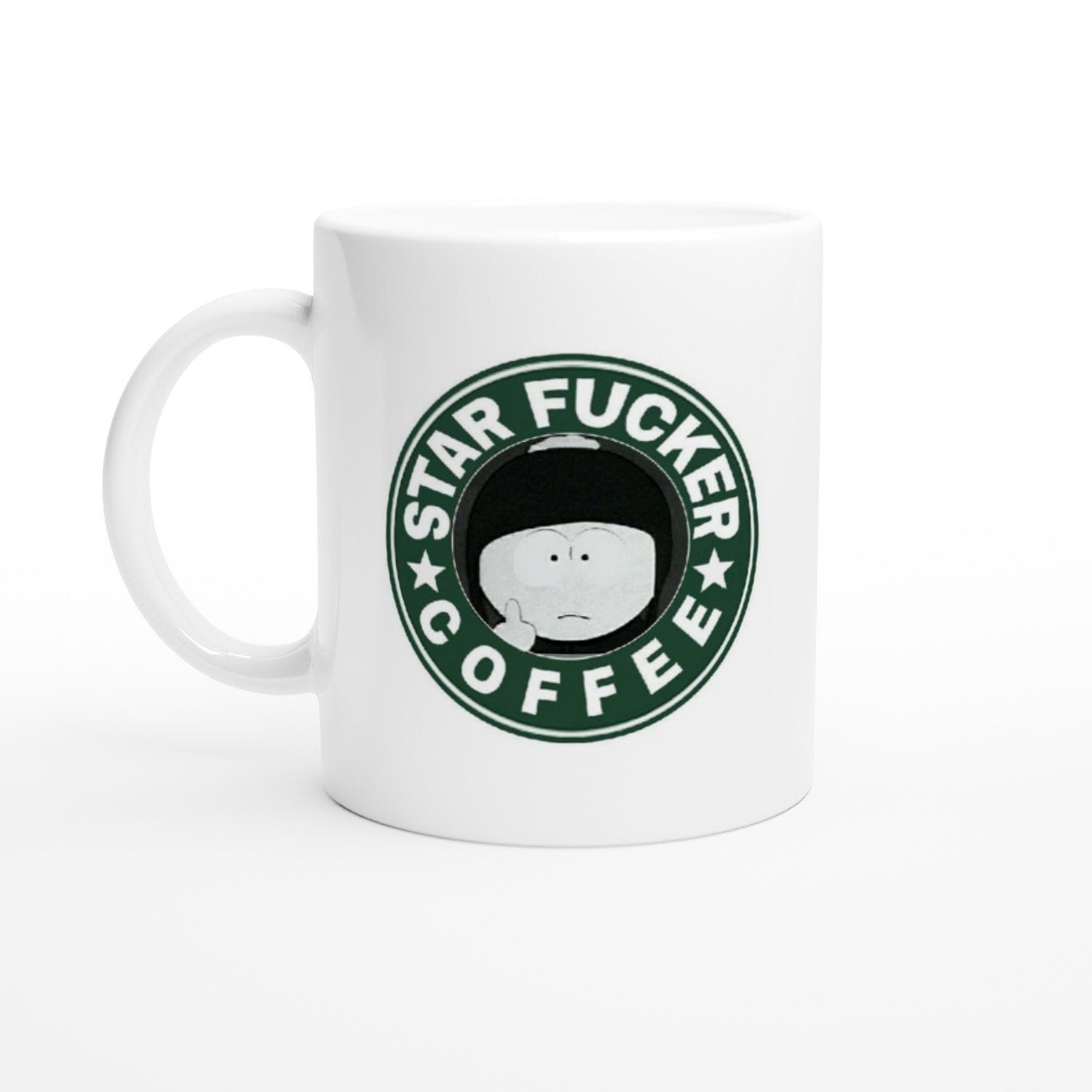 Southpark eric cartman  star fuker coffee,handmade southpark mug,southpark gifts,cartman mug,coffee mug gifts