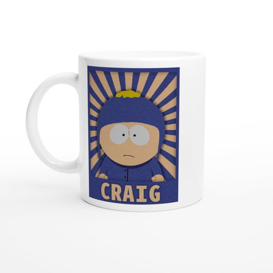 Southpark craig tucker -southpark gifts,handmade southpark mug,southpark gifts