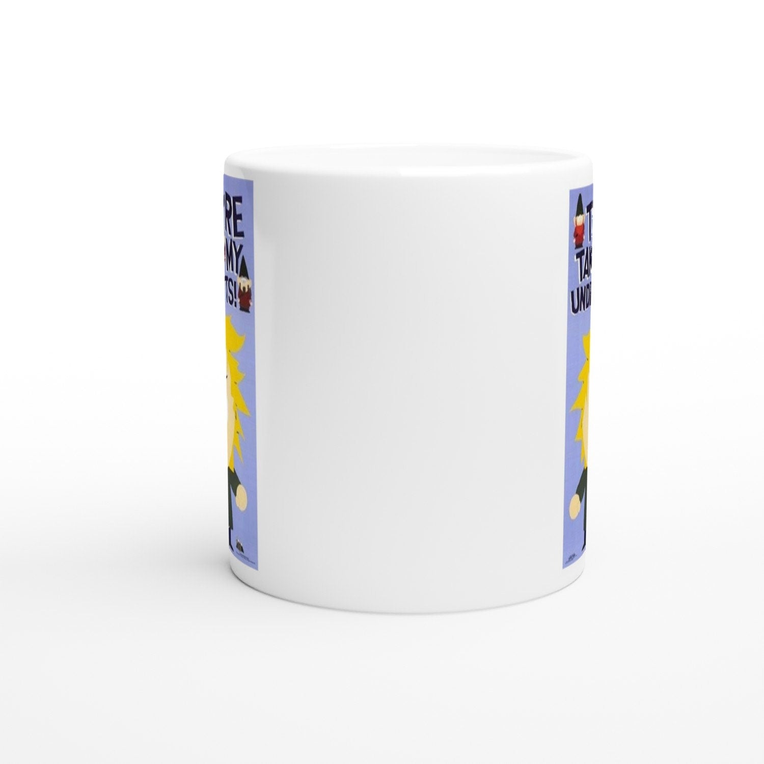 Southpark butters they taking my underpants respect my authoriath,handmade southpark mug,southpark gifts,cartman mug,90s cartoon