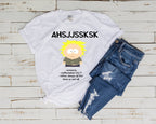 southpark butters t shirt - butters  name meme , southpark t shirt , animated cartoon,90s t shirt ,gift for fans of southpark,