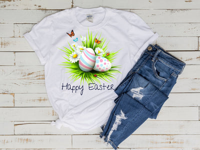 Happy easter shirt, Easter gift, Easter decorations, Easter tee , Easter gift idea for boys girls.