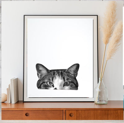tabby cat print  .tabby cat-poster , Cat Wall Art -Cat Print - |home decor