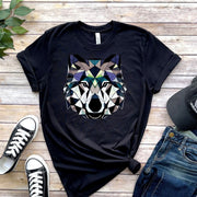 wolf design tee / Wolf Shirt /  Wolf Gifts / Gift for Wolf Lover