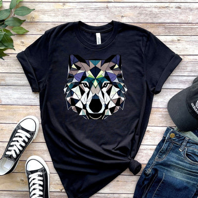 wolf design tee / Wolf Shirt /  Wolf Gifts / Gift for Wolf Lover
