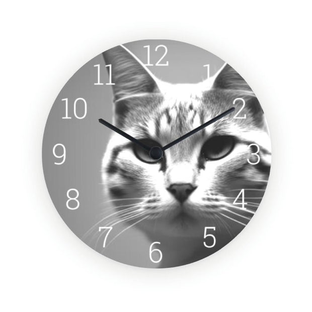 i do what i want  cat clock ,tabby Cat Wall Clock, Gift for Cat Lover, Cat Clock, Cat kitchen decor