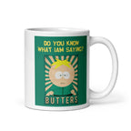 southpark butters  mug  , do you know what iam saying mug ,90s animated cartoon,southpark mug gift,90s mug
